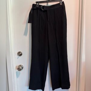 Black Wide Leg Trousers